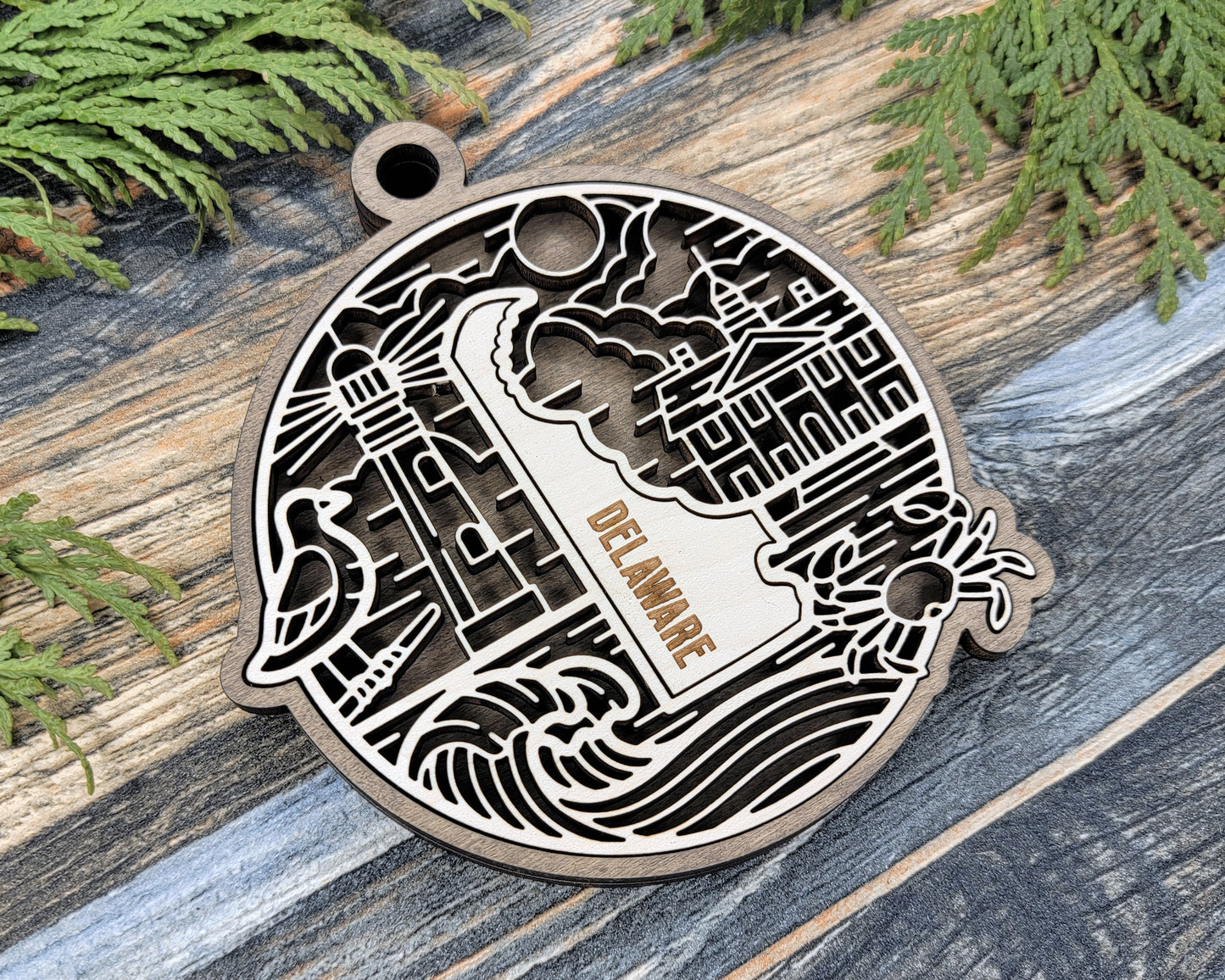 Delaware State Heritage Ornament