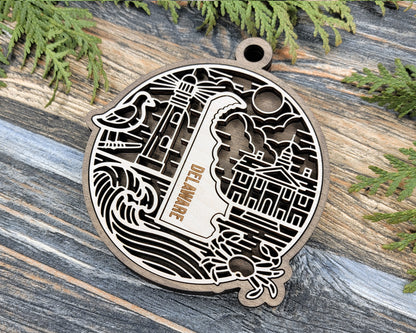 Delaware State Heritage Ornament