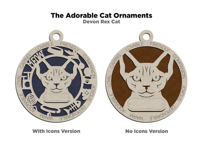 Adorable Cat Ornaments