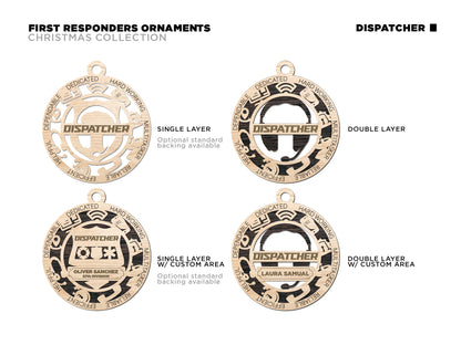 First Responder: Dispatcher Ornaments