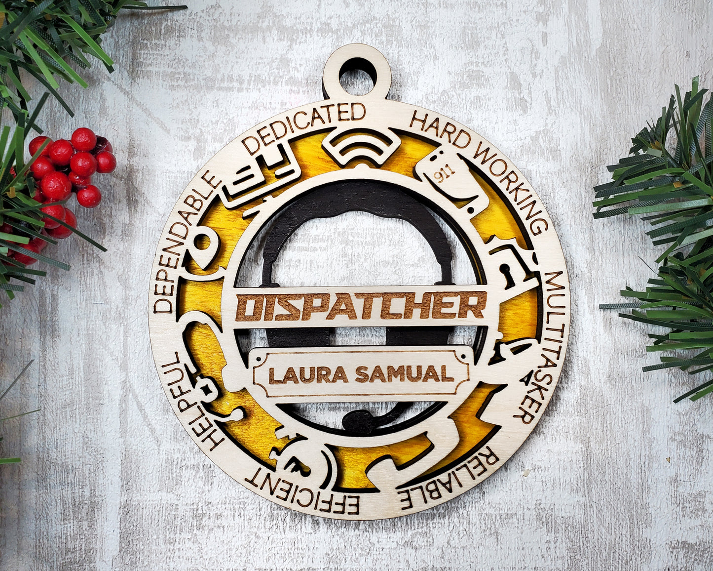 First Responder: Dispatcher Ornaments