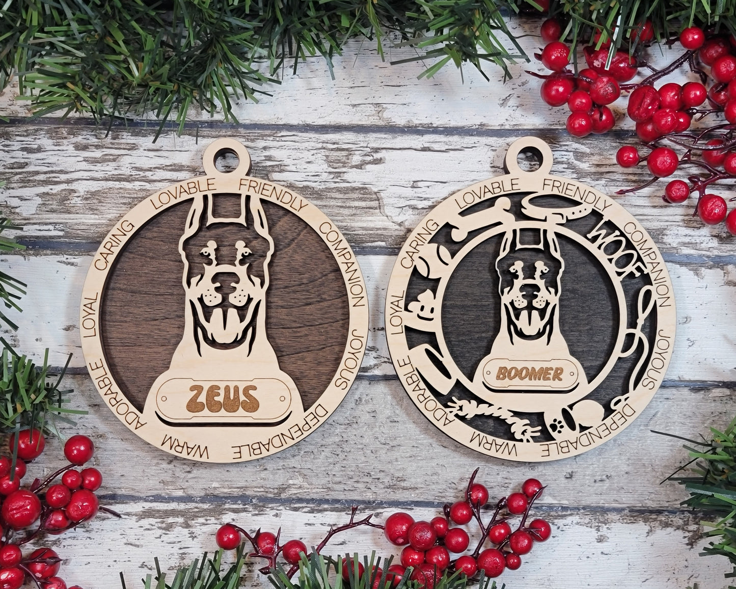 Adorable Dog Ornaments Pack 1