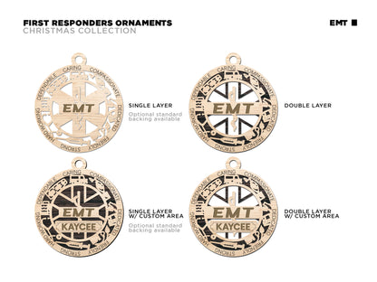 First Responder: Paramedic and EMT Ornaments