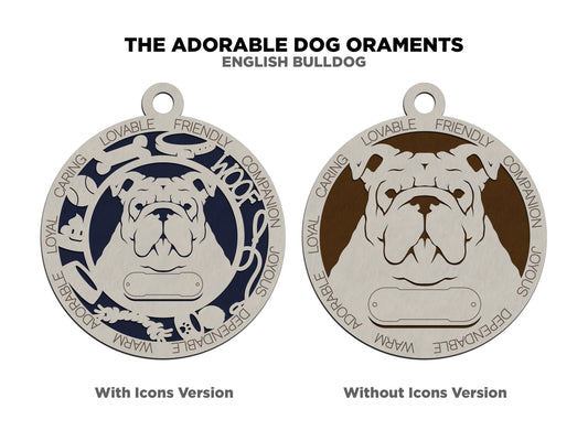 English Bulldog Ornament (67)