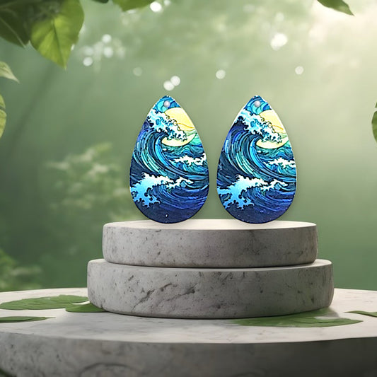 Ocean Waves Earrings