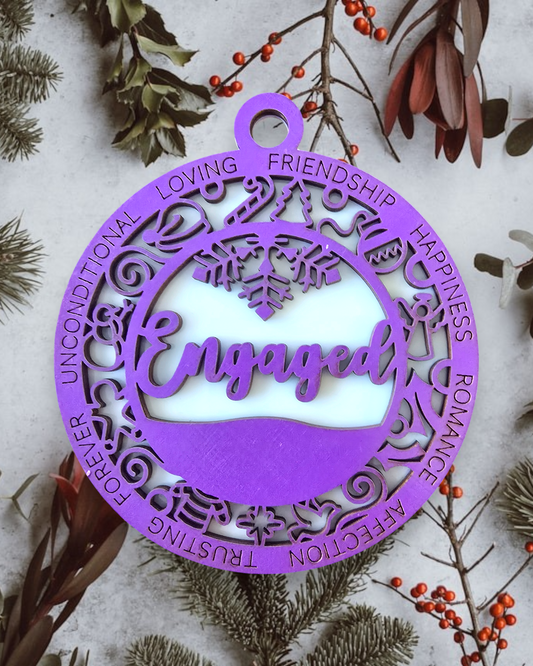 Engaged Ornament