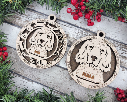 Adorable Dog Ornaments Pack 3