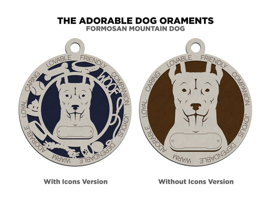Formosan Mountain Dog Ornament