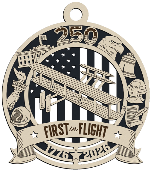 First Flight - 250 Heritage Icon Ornament