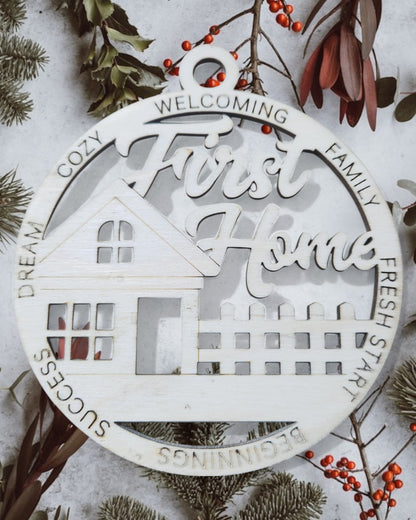 First Home Ornament