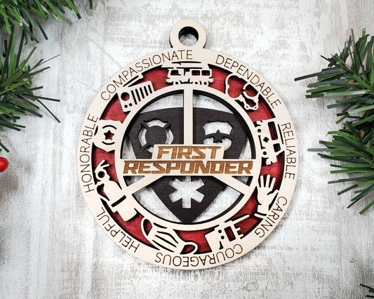 First Responder Ornaments
