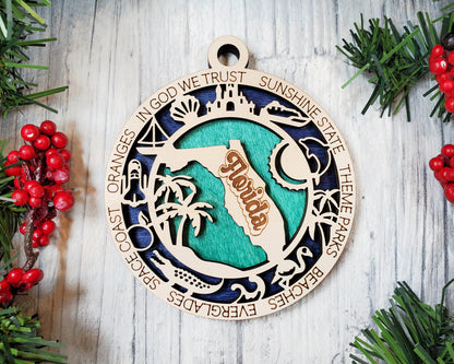 Florida State Ornament (09)