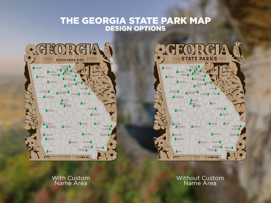 Georgia State Park Map