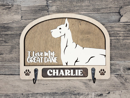 Great Dane Leash Holder