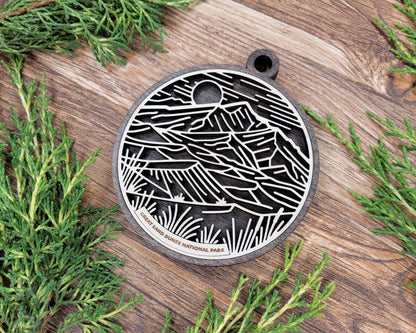 Great Sand Dunes National Park Line Art Ornament