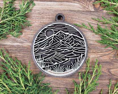 Great Sand Dunes National Park Line Art Ornament
