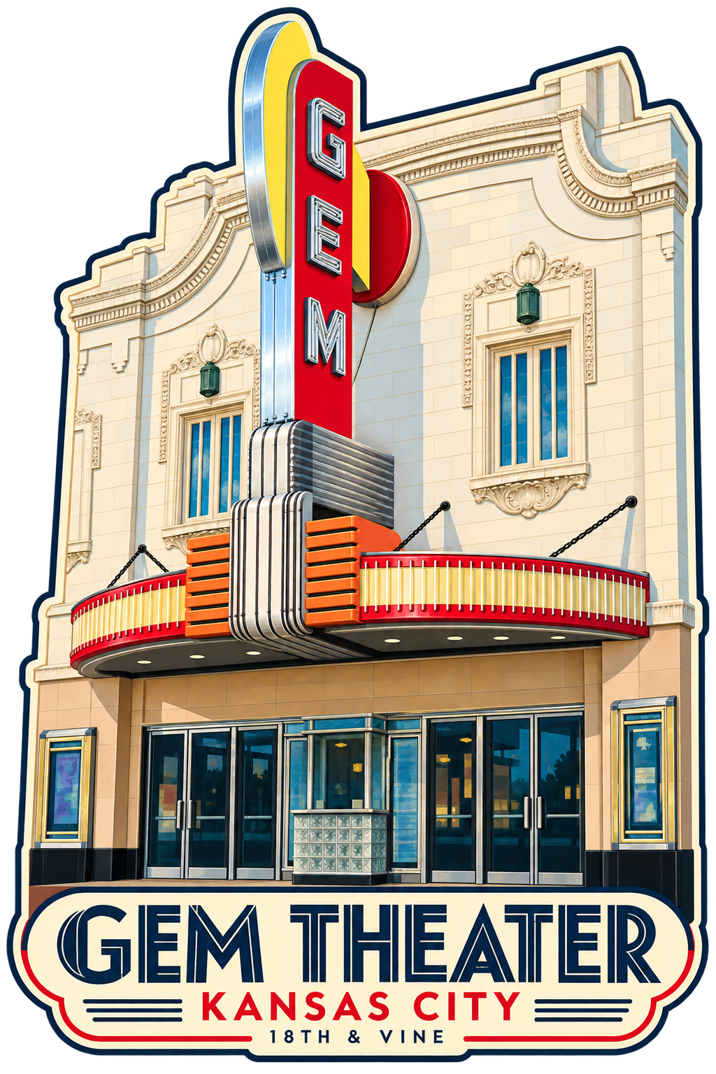 Gem Theater (Art Deco Theme)