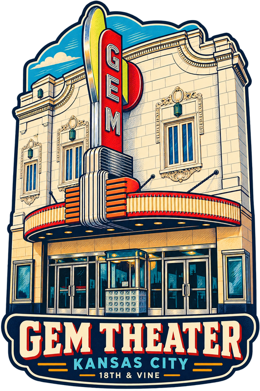 Gem Theater (Woodcut Theme)