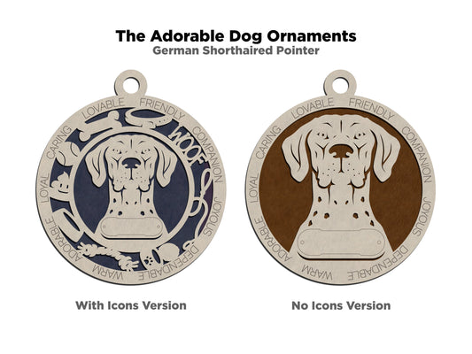 German Shorthaired Pointer Dog Ornament