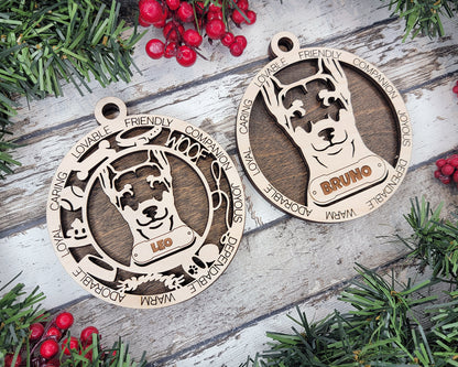 Adorable Dog Ornaments Pack 3