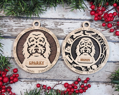 Adorable Dog Ornaments Pack 1