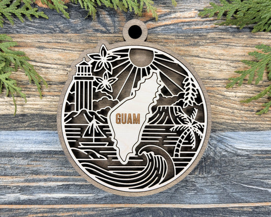Guam State Heritage Ornament