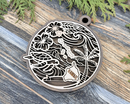 Hawaii State Heritage Ornament