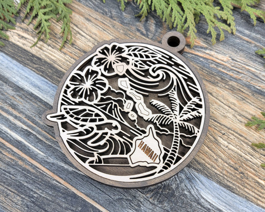 Hawaii State Heritage Ornament