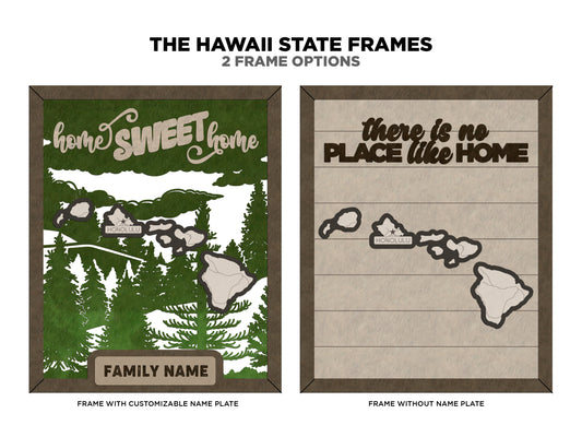 Hawaii State Frame