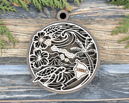 Hawaii State Heritage Ornament