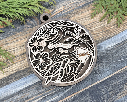 Hawaii State Heritage Ornament