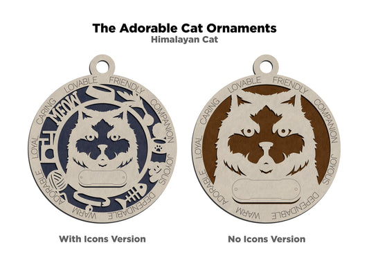 Himalayan Cat Ornament