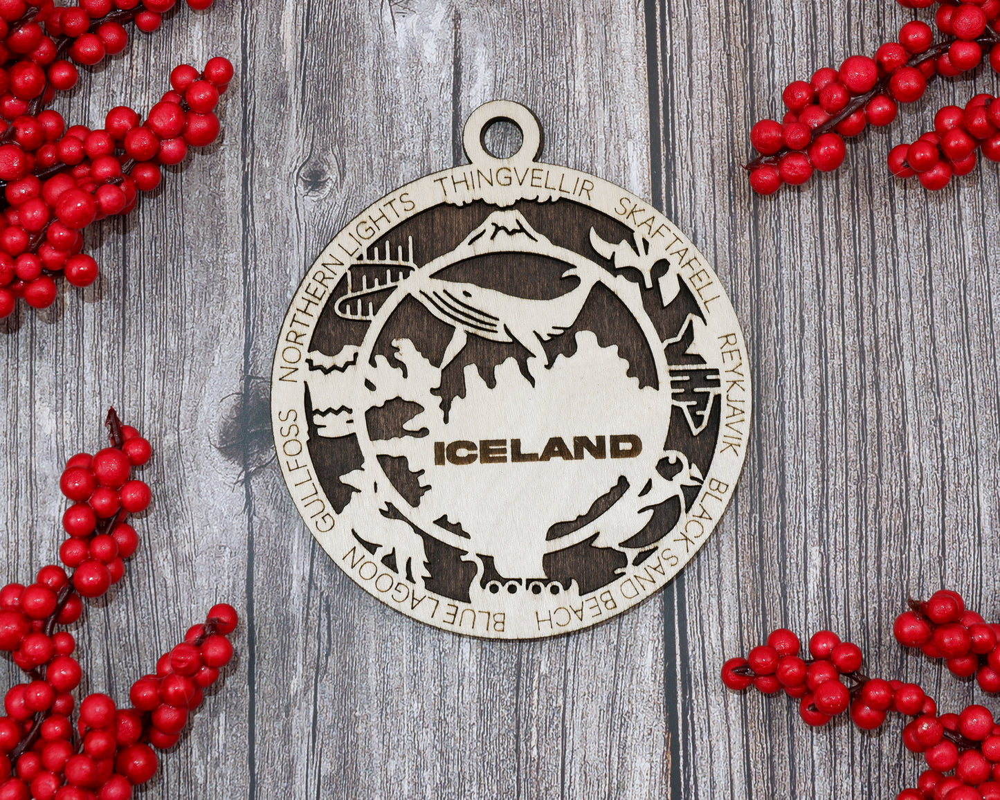 Iceland Ornament
