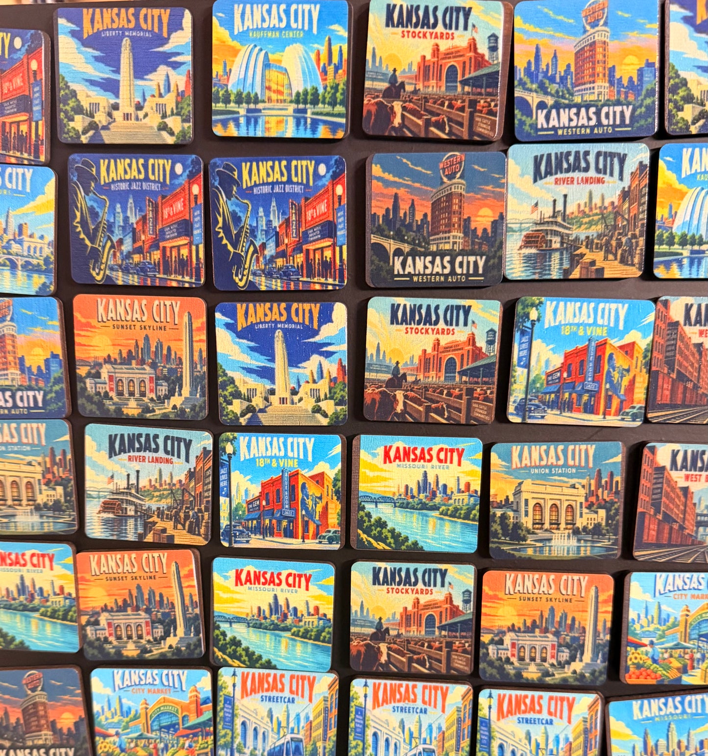 KC Square Magnets