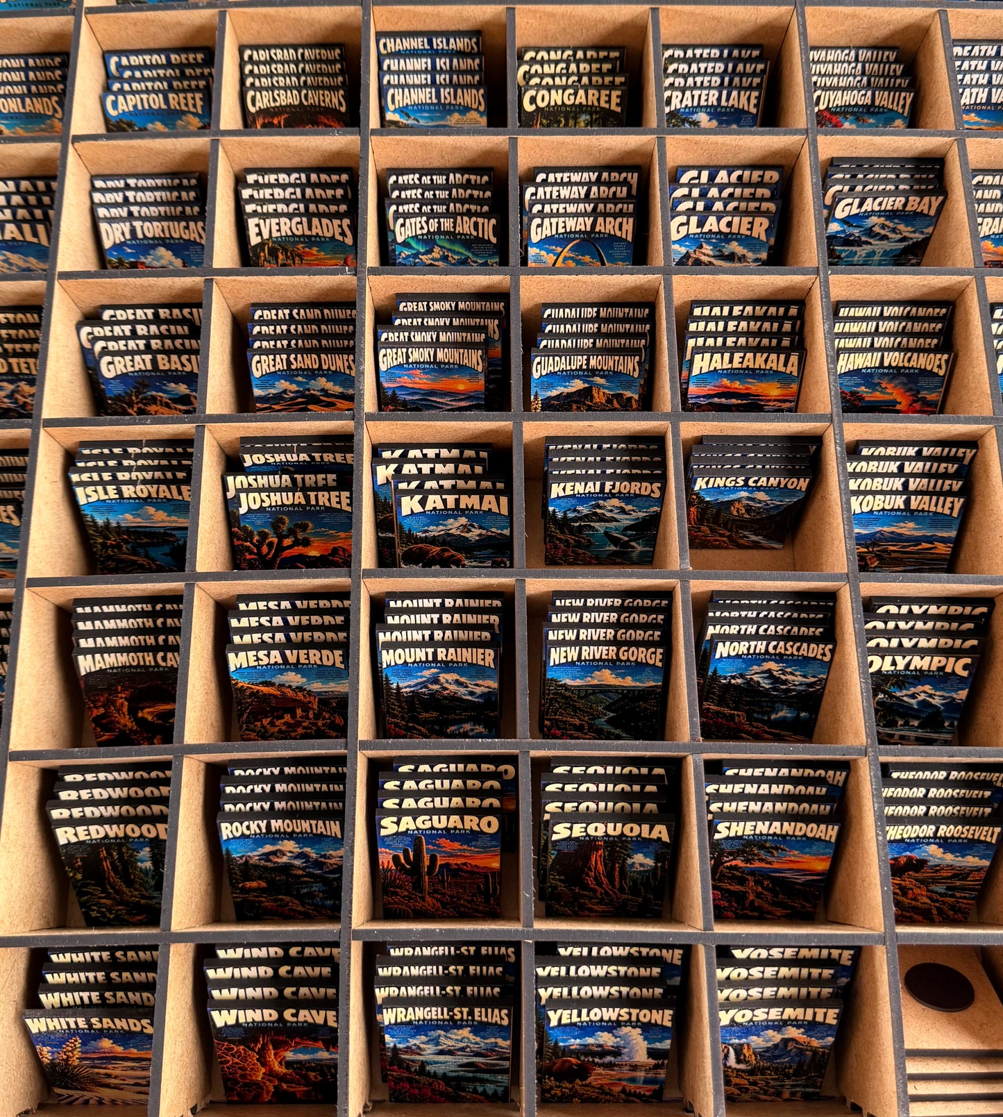 National Park Magnets