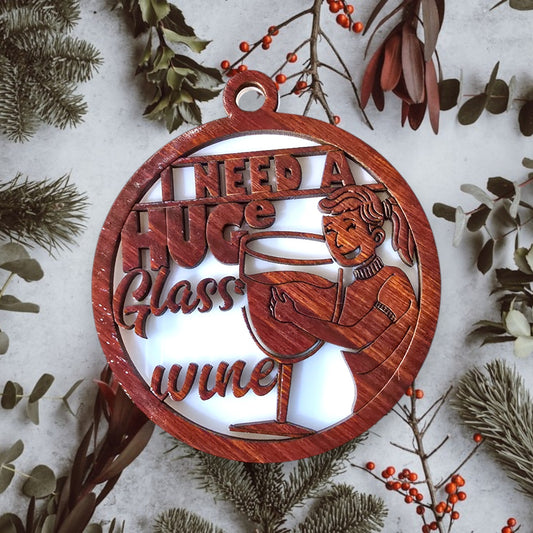 I Need a (Hug) Huge Class of Wine (Female)