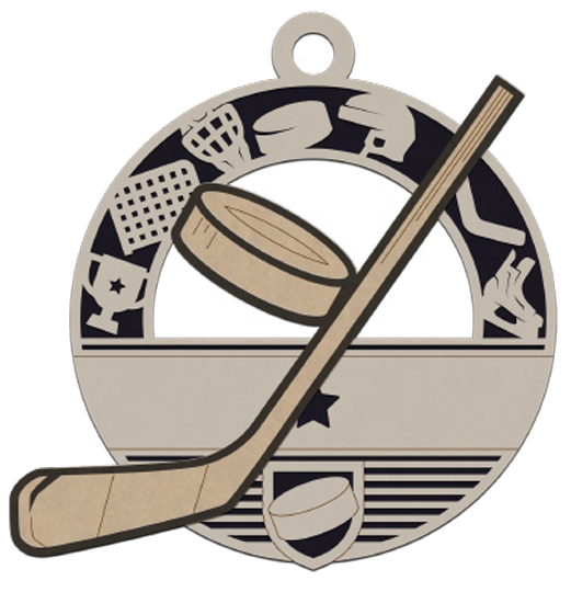 Ice Hockey Iconic Sports Ornament