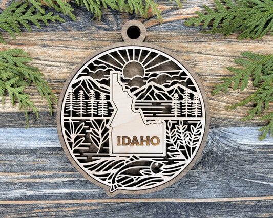 Idaho State Heritage Ornament