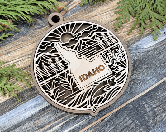 Idaho State Heritage Ornament