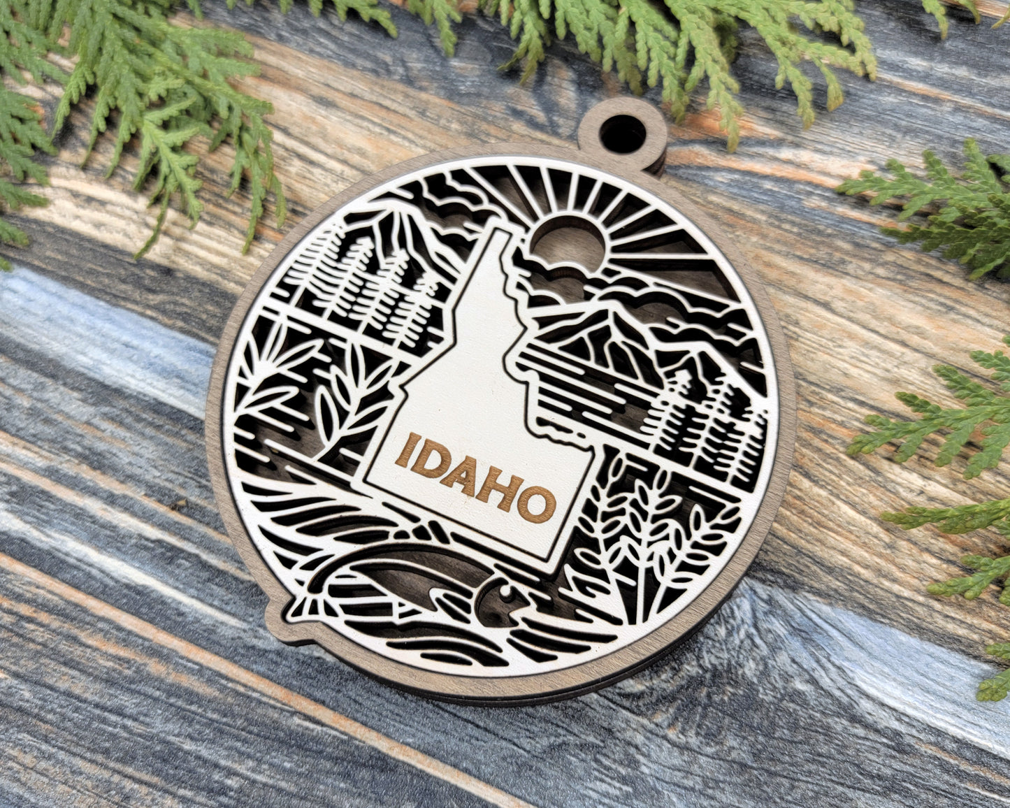 Idaho State Heritage Ornament