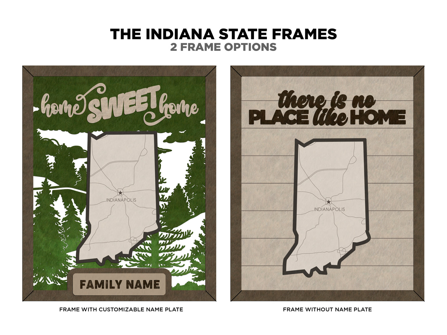 Indiana State Frame