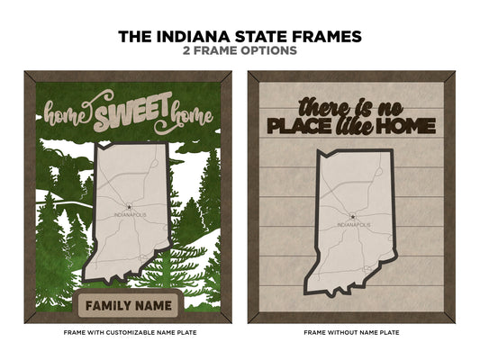 Indiana State Frame