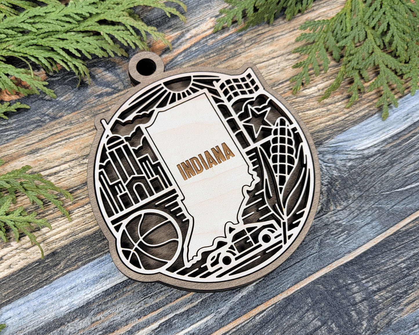 Indiana State Heritage Ornament