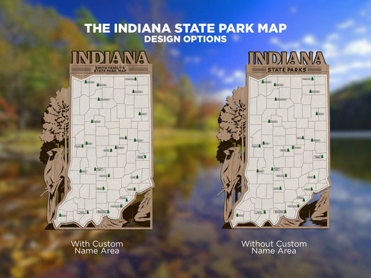 Indiana State Park Map