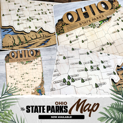 Ohio State Park Map