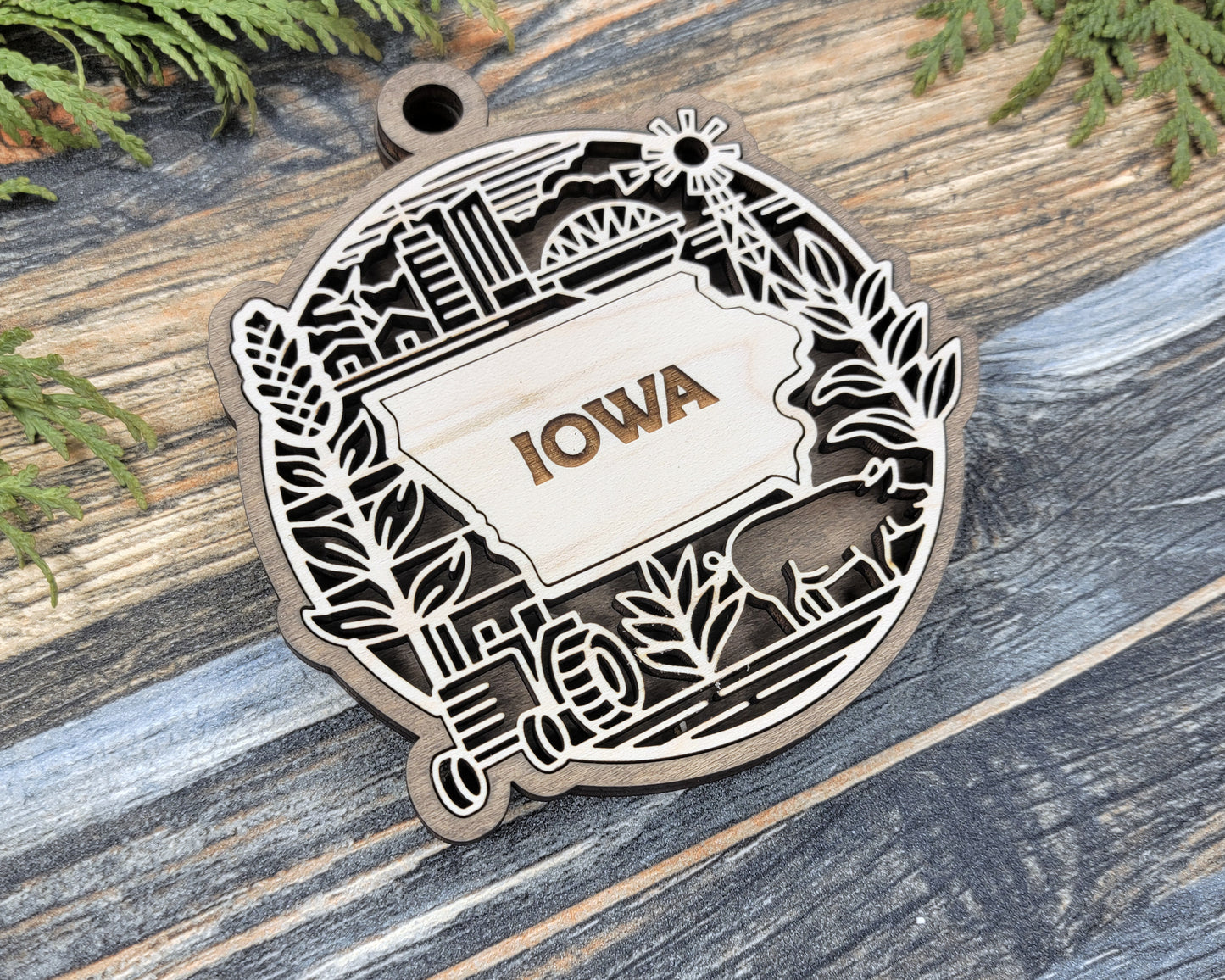 Iowa State Heritage Ornament