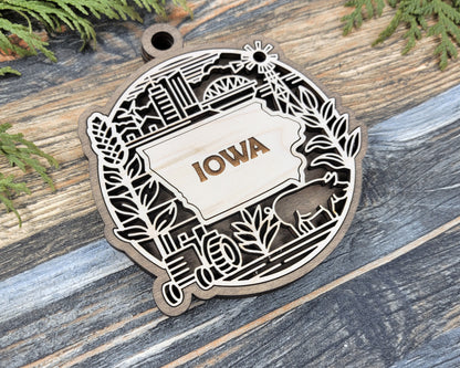 Iowa State Heritage Ornament