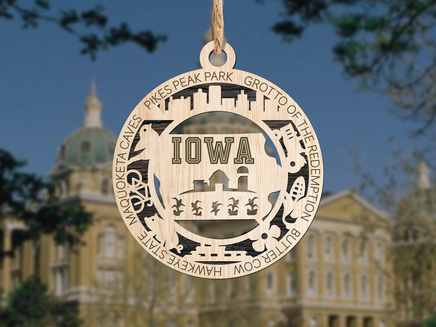 Iowa State Ornament (16)