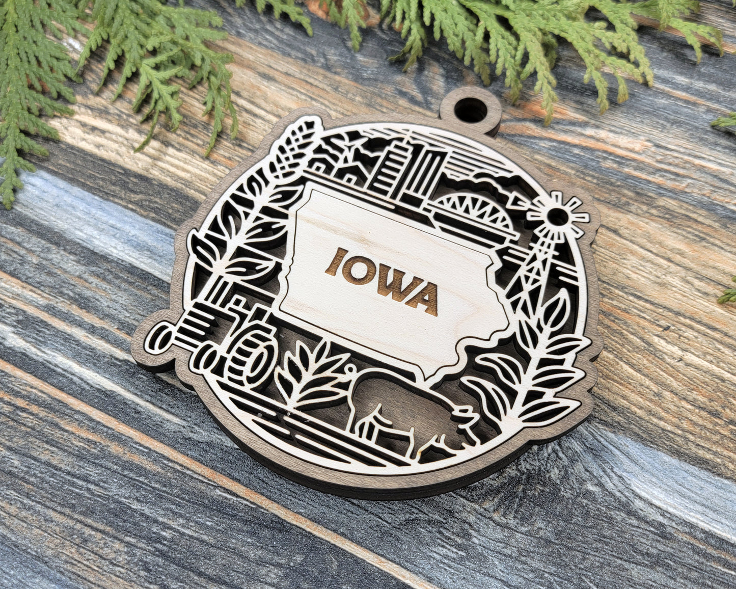 Iowa State Heritage Ornament