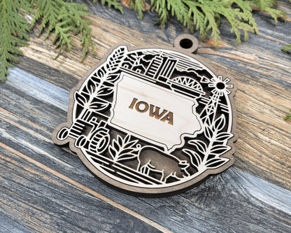 Iowa State Heritage Ornament